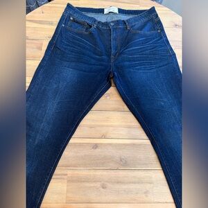 J. Crew Men's Deep Indigo Relaxed Jeans